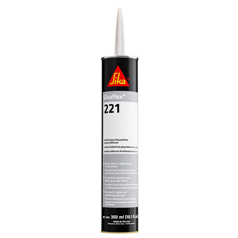 Sika Sikaflex 221 Multi-Purpose Polyurethane Sealant/Adhesive - 10.3oz (300ml) Cartridge - White [90891] - BuoyMart.com  Adhesives/Sealants/Tapes Sika