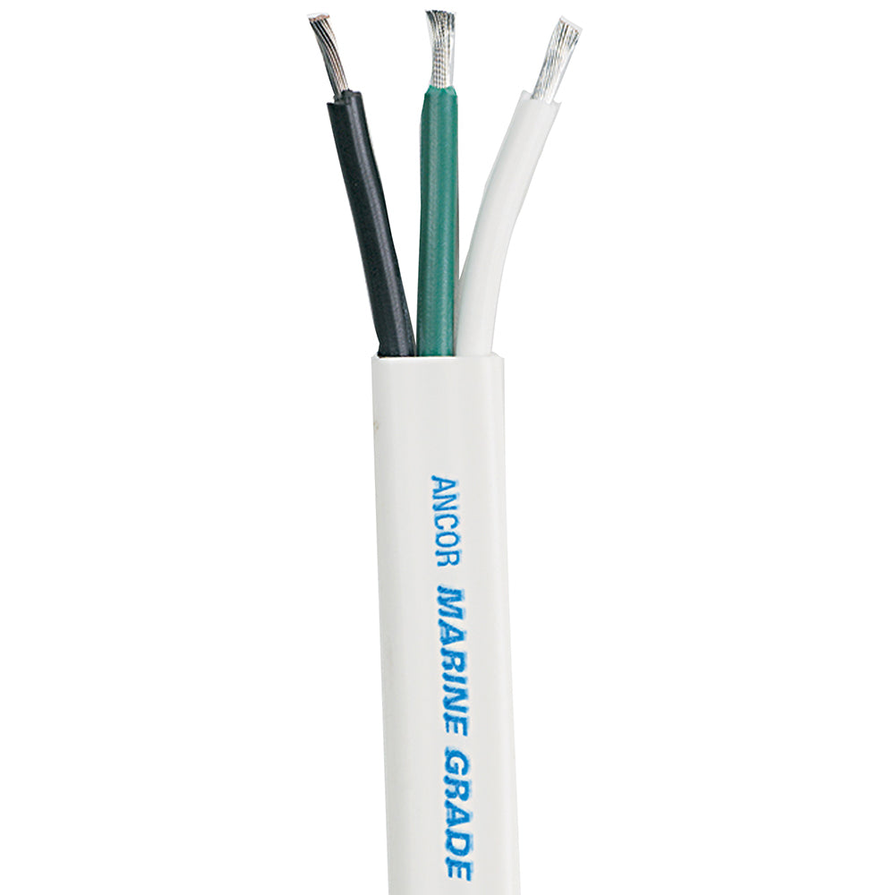 Ancor White Triplex Cable - 14/3 AWG - 500 [131550] - BuoyMart.com  Wire Ancor