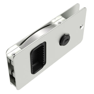 Southco Flush Sliding Door Latch - Square - Aluminum [MF-01-110-60] - BuoyMart.com  Latches Southco