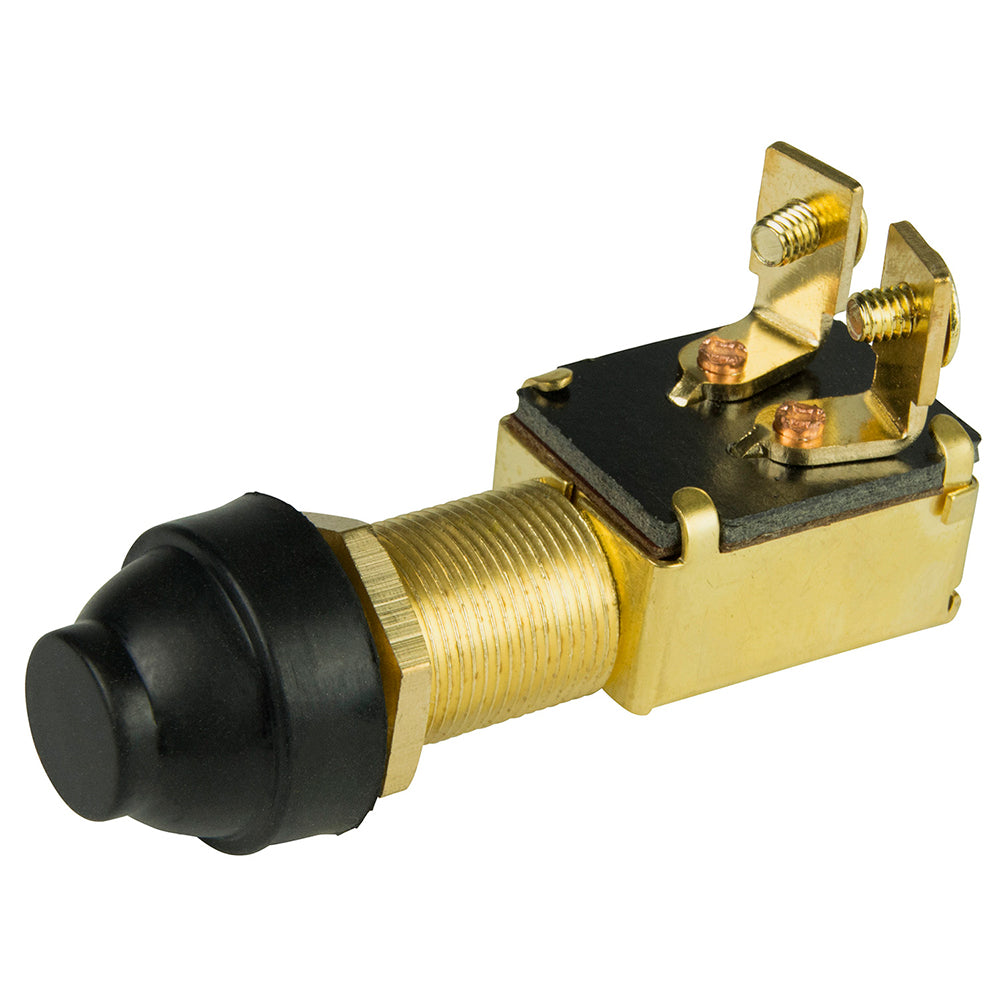 BEP 2-Position SPST Push Button Switch - OFF/(ON) [1001505] - BuoyMart.com  Switches & Accessories BEP Marine
