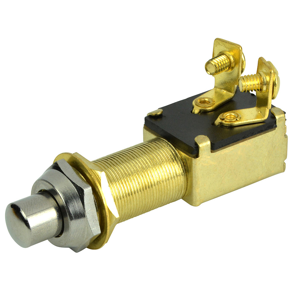 BEP 2-Position SPST Recessed Push Button Switch - OFF/(ON) [1001507] - BuoyMart.com  Switches & Accessories BEP Marine
