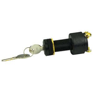 BEP 3-Position Nylon Ignition Switch - OFF/Ignition/Start [1001610] - BuoyMart.com  Switches & Accessories BEP Marine