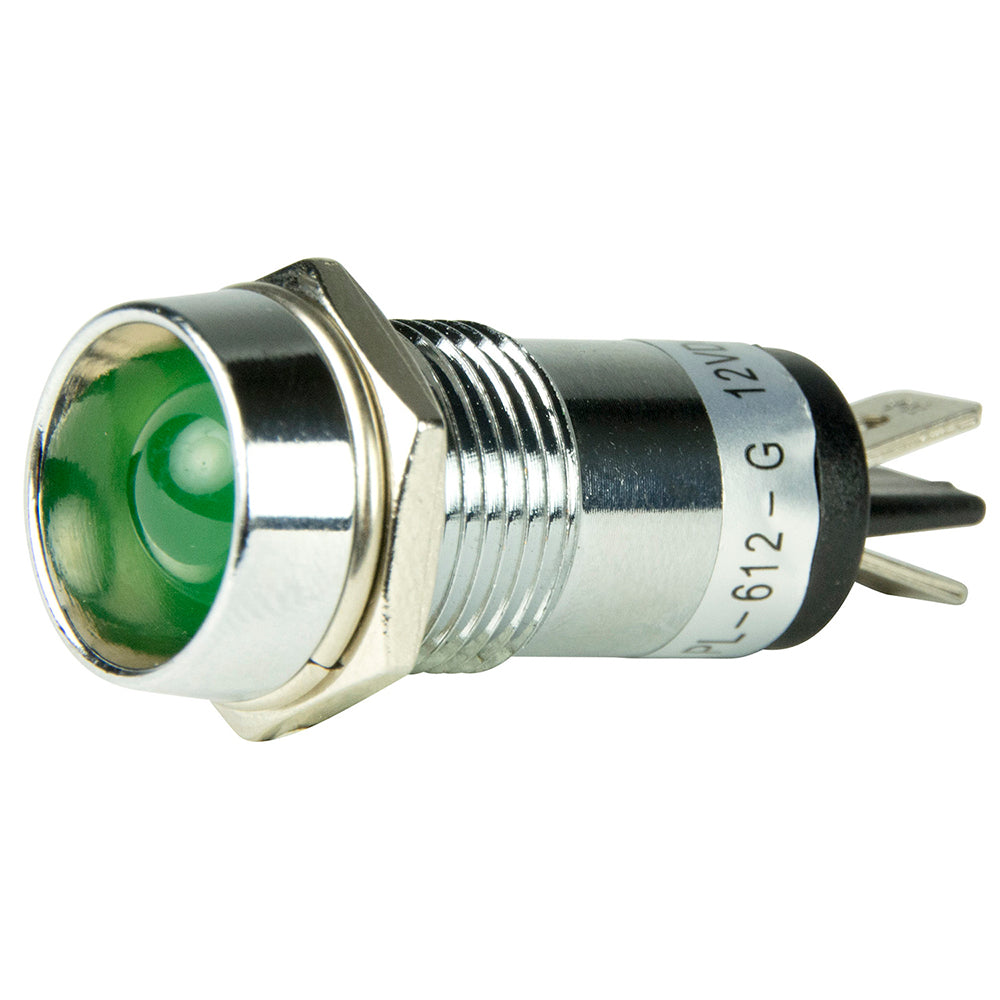 BEP LED Pilot Indicator Light - 12V - Green [1001103] - BuoyMart.com  Switches & Accessories BEP Marine