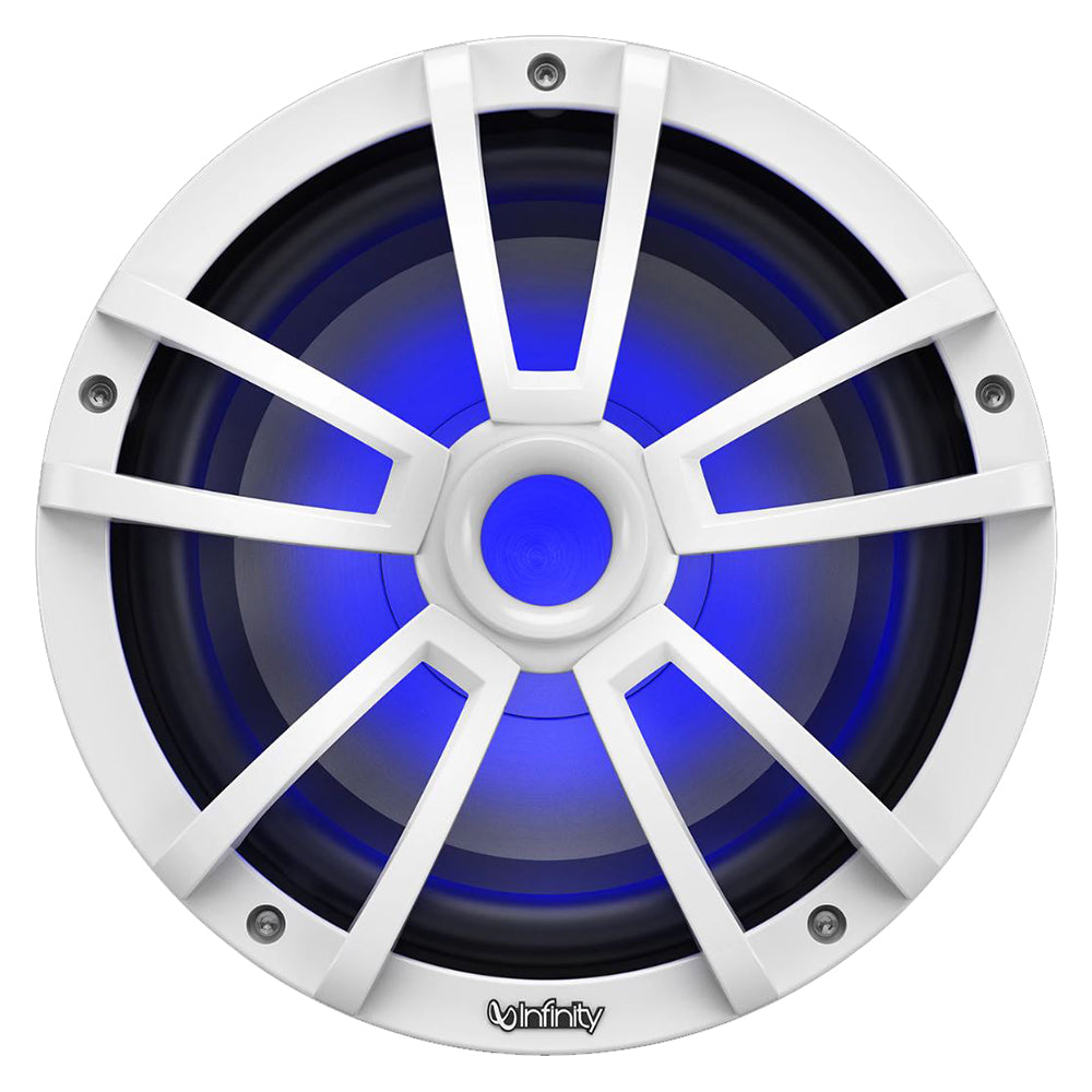 Infinity 10" Marine RGB Reference Series Subwoofer - White [INF1022MLW] - BuoyMart.com  Subwoofers Infinity