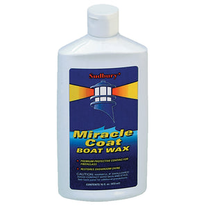 Sudbury Miracle Coat Boat Wax - 16oz Liquid [412] - BuoyMart.com  Cleaning Sudbury