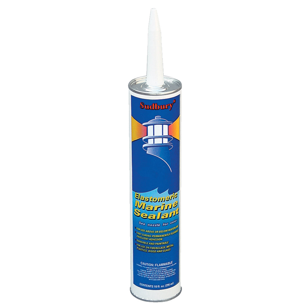 Sudbury Elastomeric Marine Sealant - 10oz Cartridge - White [300] - BuoyMart.com  Adhesives/Sealants/Tapes Sudbury
