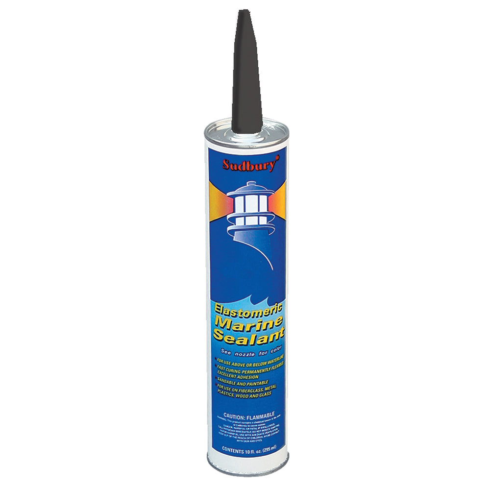 Sudbury Elastomeric Marine Sealant - 10oz Cartridge - Black [302] - BuoyMart.com  Adhesives/Sealants/Tapes Sudbury