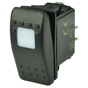 BEP SPST Contura Switch - 1-Amber LED - OFF/ON [1001801] - BuoyMart.com  Switches & Accessories BEP Marine