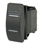 BEP DPDT Contura Switch - 2-Amber LEDs - ON/OFF/ON [1001808] - BuoyMart.com  Switches & Accessories BEP Marine