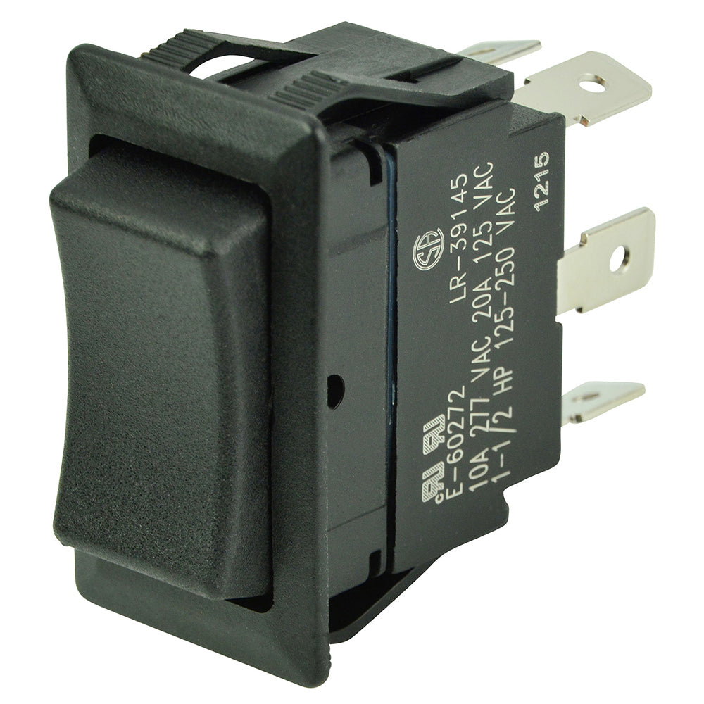 BEP DPDT Rocker Switch - 12V/24V - (ON)/OFF/(ON) [1001713] - BuoyMart.com  Switches & Accessories BEP Marine