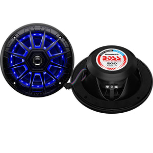 Boss Audio 6.5" MRGB65B Speakers - Black - 200W [MRGB65B] Boss Audio