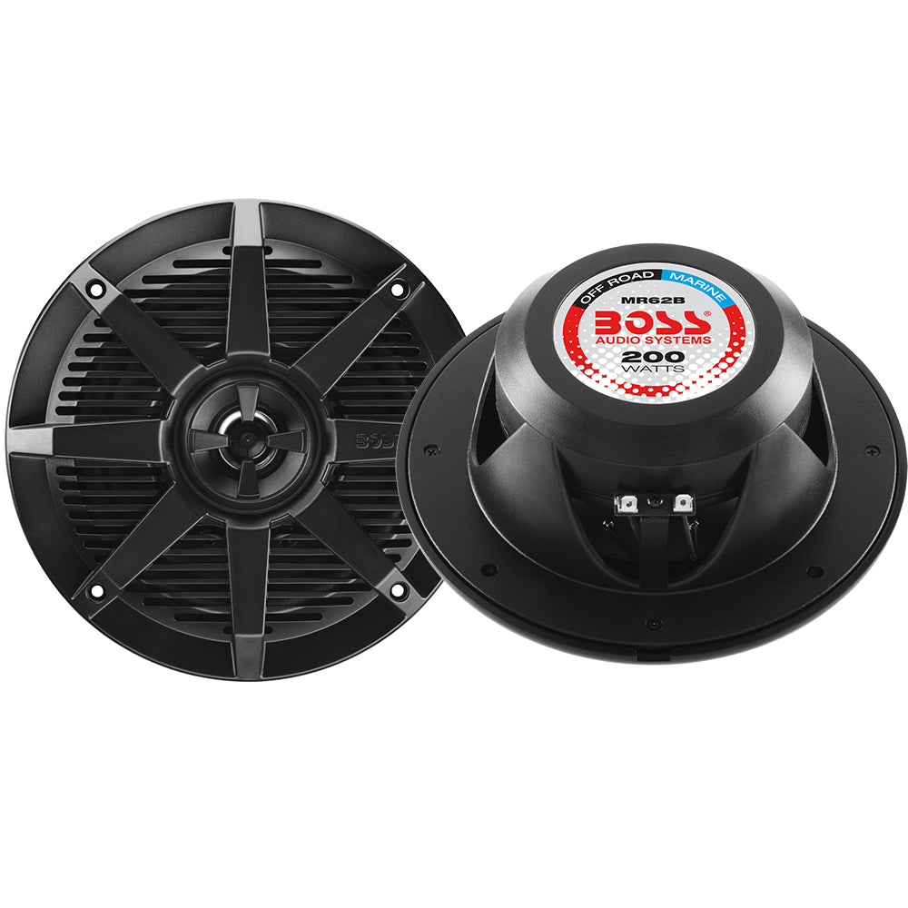 Boss Audio 6.5" MR62B Speaker - Black - 200W [MR62B] - BuoyMart.com  Speakers Boss Audio