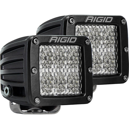 RIGID Industries D-Series PRO Specter-Diffused LED - Pair - Black [502513] - BuoyMart.com  Flood/Spreader Lights RIGID Industries