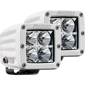 RIGID Industries D-Series PRO Hybrid-Flood LED - Pair - White [602113] - BuoyMart.com  Flood/Spreader Lights RIGID Industries