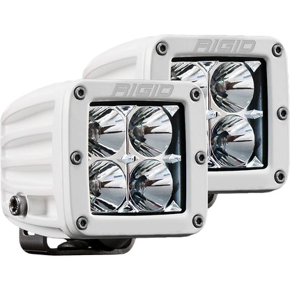 RIGID Industries D-Series PRO Hybrid-Flood LED - Pair - White [602113] - BuoyMart.com  Flood/Spreader Lights RIGID Industries