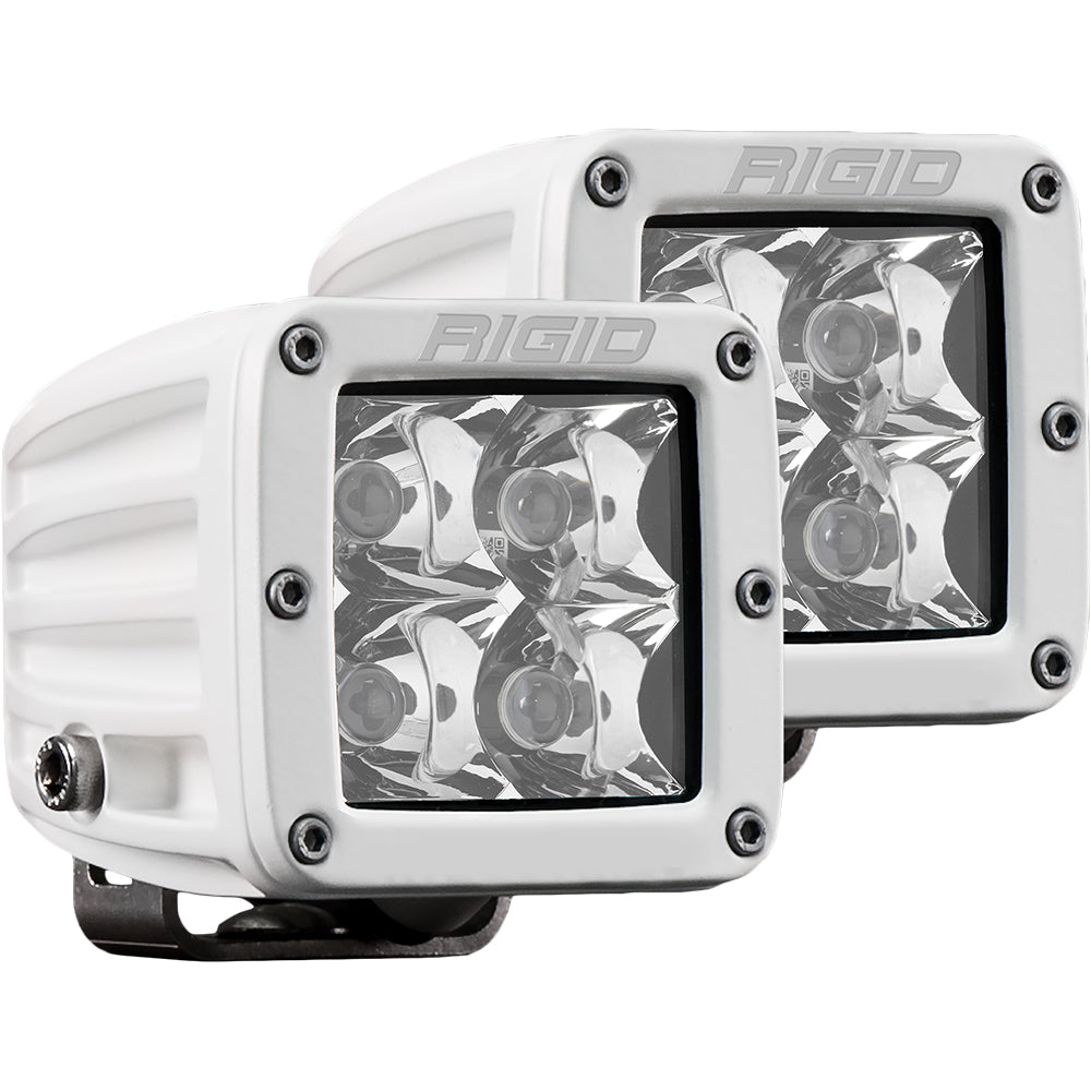 RIGID Industries D-Series PRO Hybrid-Spot LED - Pair - White [602213] - BuoyMart.com  Flood/Spreader Lights RIGID Industries