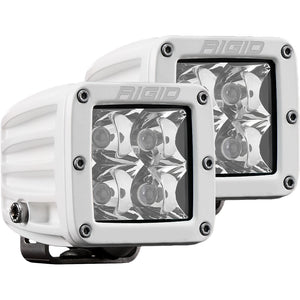 RIGID Industries D-Series PRO Hybrid-Spot LED - Pair - White [602213] - BuoyMart.com  Flood/Spreader Lights RIGID Industries