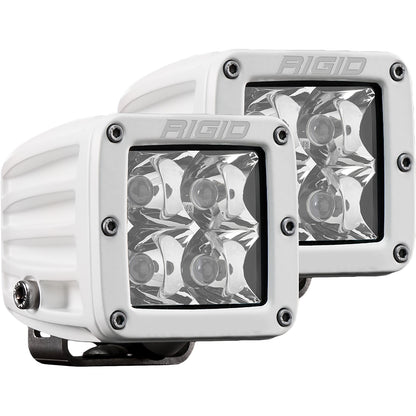 RIGID Industries D-Series PRO Hybrid-Spot LED - Pair - White [602213] - BuoyMart.com  Flood/Spreader Lights RIGID Industries