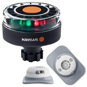 Navisafe Navilight Tricolor 2NM w/Navibolt Base  RIB Mount - White [342KIT4] - BuoyMart.com  Navigation Lights Navisafe