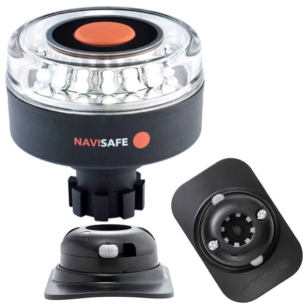 Navisafe Navilight 360 2NM w/Navibolt Base  RIB Mount - Black [042KIT2] - BuoyMart.com  Navigation Lights Navisafe
