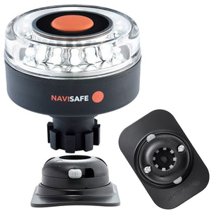 Navisafe Navilight 360 2NM w/Navibolt Base  RIB Mount - Black [042KIT2] - BuoyMart.com  Navigation Lights Navisafe