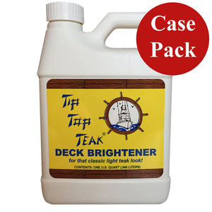 Tip Top Teak Tip Top Teak Deck Brightener - Quart - *Case of 12* [TB 3001CASE] - BuoyMart.com  Cleaning Tip Top Teak