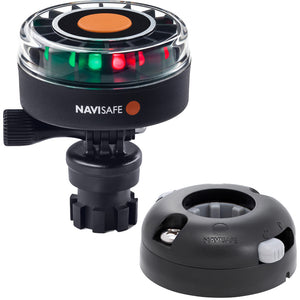Navisafe Navilight 2NM Tricolor w/Navimount Base  Horizontal Mount - Black [340KIT7] - BuoyMart.com  Navigation Lights Navisafe