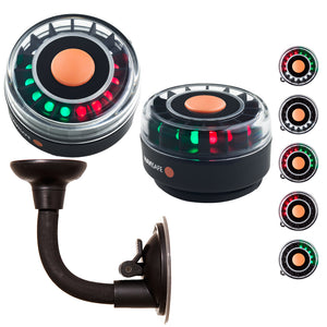 Navisafe Portable Navilight 2NM - TriColor w/Bendable Suction Cup Mount [305KIT2] - BuoyMart.com  Navigation Lights Navisafe