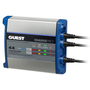Guest On-Board Battery Charger 8A / 12V - 2 Bank - 120V Input [2707A] - BuoyMart.com  Battery Chargers Guest