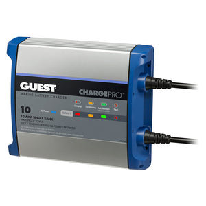 Guest On-Board Battery Charger 10A / 12V - 1 Bank - 120V Input [2710A] - BuoyMart.com  Battery Chargers Guest