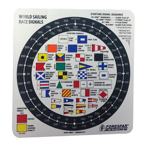 Forespar Nash 207 Racing Signal Flag Label [100017] - BuoyMart.com  Accessories Forespar Performance Products