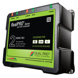 Dual Pro RealPRO Series Battery Charger - 12A - 2-6A-Banks - 12V/24V [RS2] - BuoyMart.com  Battery Chargers Dual Pro