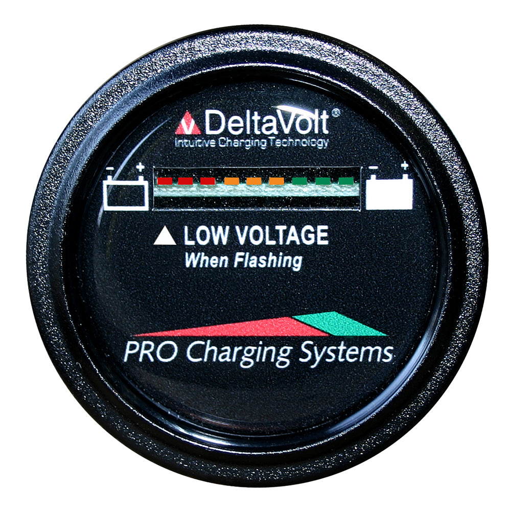 Dual Pro Battery Fuel Gauge - DeltaView Link Compatible - 36V System (3-12V Batteries, 6-6V Batteries) [BFGWOV36V] - BuoyMart.com  Meters & Monitoring Dual Pro