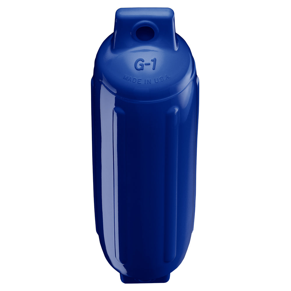Polyform G-1 Twin Eye Fender 3.5" x 12.8" - Cobalt Blue [G-1 COBALT BLUE] - BuoyMart.com  Fenders Polyform U.S.