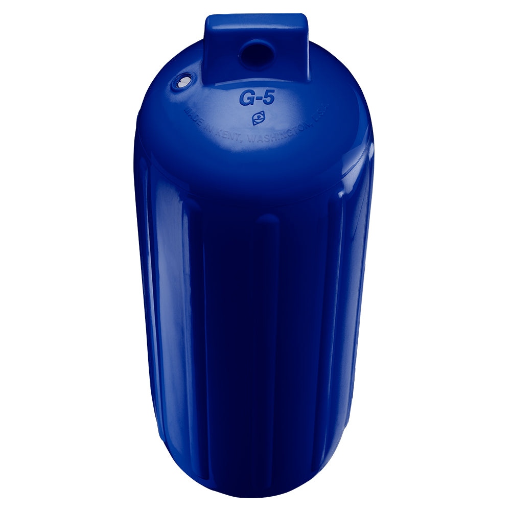 Polyform G-5 Twin Eye Fender 8.8" x 26.8" - Cobalt Blue [G-5 COBALT BLUEWO] - BuoyMart.com  Fenders Polyform U.S.