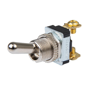 BEP SPST Chrome Plated Toggle Switch - 11/16" Handle - OFF/ON [1002021] - BuoyMart.com  Switches & Accessories BEP Marine