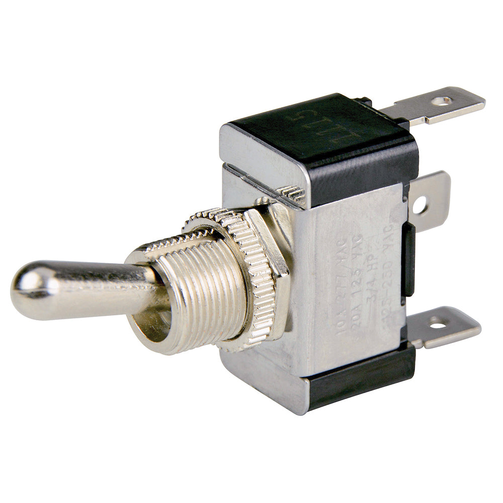 BEP SPDT Chrome Plated Toggle Switch - ON/OFF/ON [1002001] - BuoyMart.com  Switches & Accessories BEP Marine