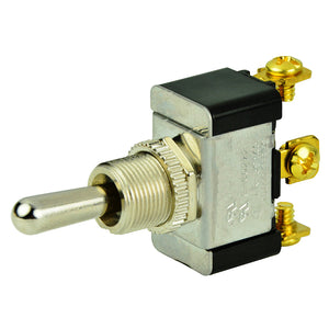 BEP SPDT Chrome Plated Toggle Switch - (ON)/OFF/(ON) [1002004] - BuoyMart.com  Switches & Accessories BEP Marine