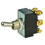 BEP DPDT Chrome Plated Toggle Switch - ON/OFF/ON [1002018] - BuoyMart.com  Switches & Accessories BEP Marine