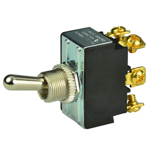 BEP DPDT Chrome Plated Toggle Switch - ON/OFF/ON [1002018] - BuoyMart.com  Switches & Accessories BEP Marine