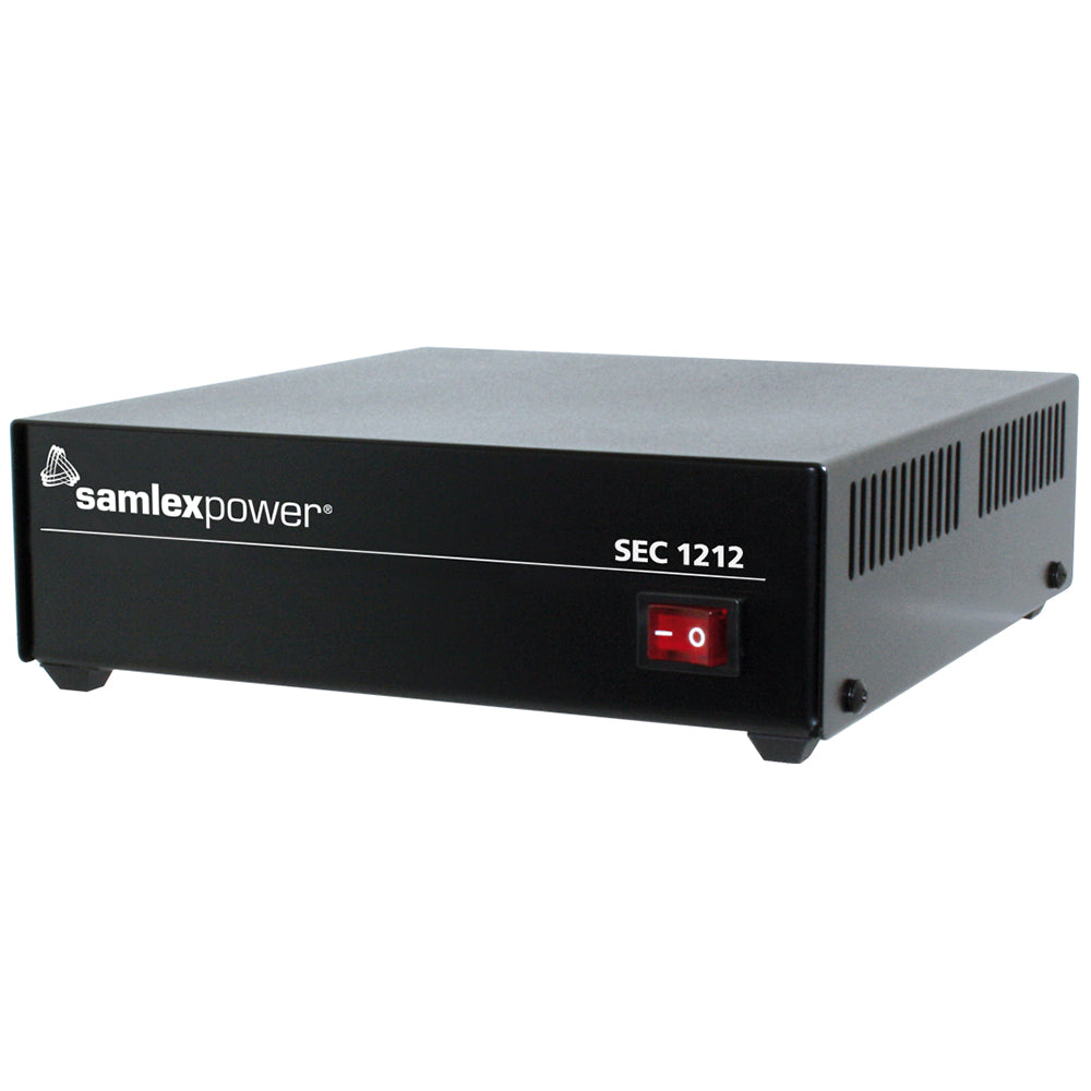 Samlex Desktop Switching Power Supply - 120VAC Input, 12V Output, 10 Amp [SEC-1212] - BuoyMart.com  Inverters Samlex America