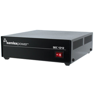 Samlex Desktop Switching Power Supply - 120VAC Input, 12V Output, 10 Amp [SEC-1212] - BuoyMart.com  Inverters Samlex America