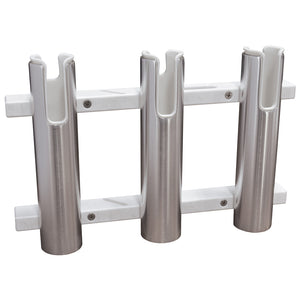 TACO Aluminum/Poly 3-Rod Rack Holder [F31-3103BXZ-1] - BuoyMart.com  Rod & Reel Storage TACO Marine