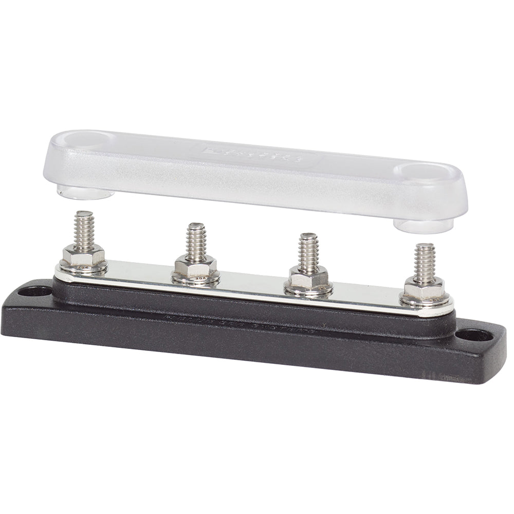 Blue Sea 2307 Common 150A BusBar - (4) 1/4"-20 Studs w/Cover [2307] - BuoyMart.com  Busbars, Connectors & Insulators Blue Sea Systems