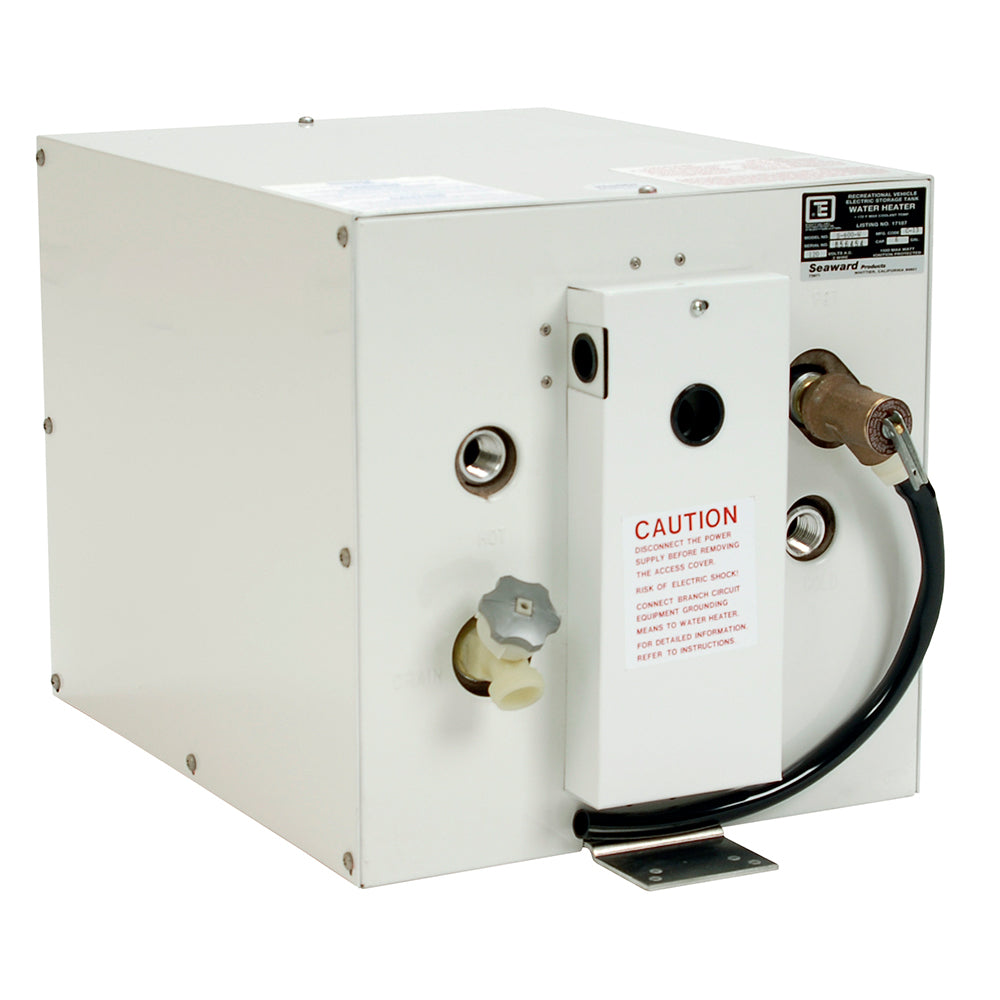 Whale Seaward 3 Gallon Hot Water Heater - White Epoxy - 120V - 1500W [S300EW] - BuoyMart.com  Hot Water Heaters Whale Marine