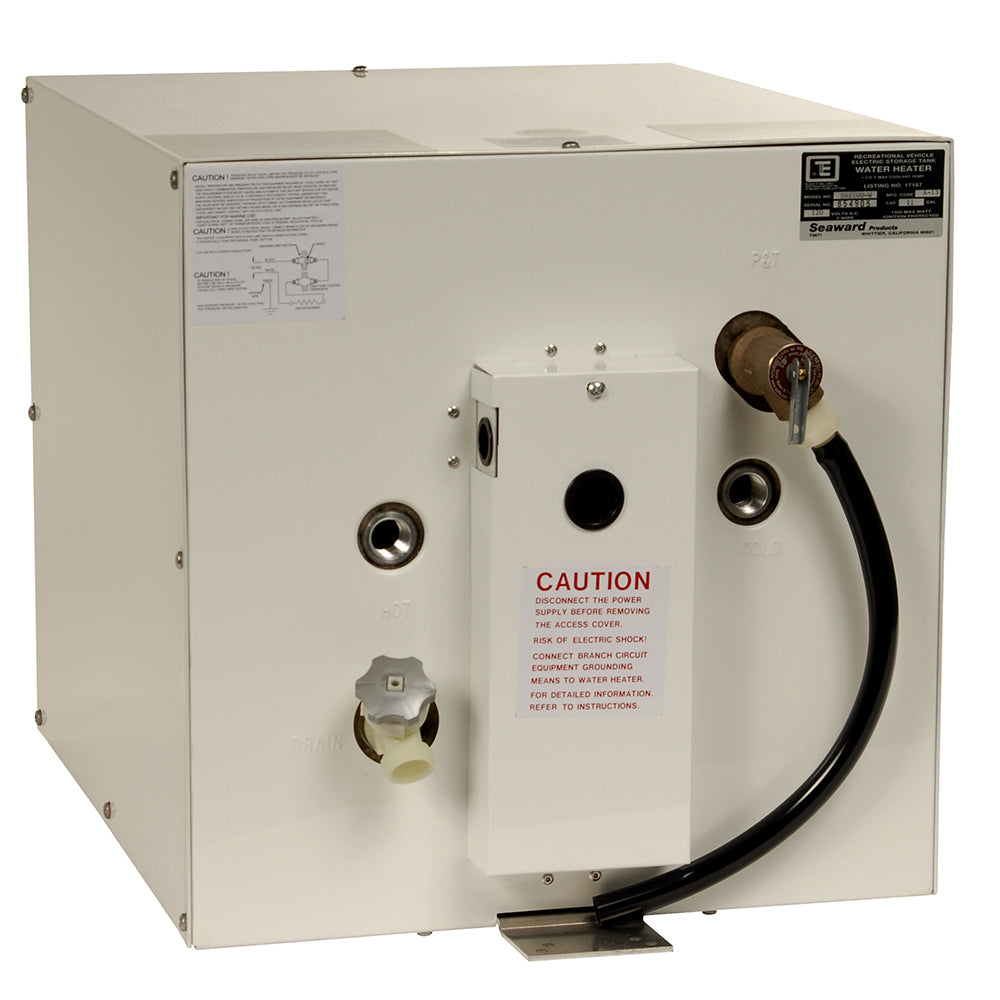 Whale Seaward 6 Gallon Hot Water Heater - White Epoxy - 240V - 3000W [S650EW-3000] - BuoyMart.com  Hot Water Heaters Whale Marine