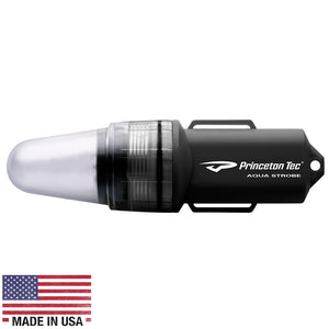 Princeton Tec Aqua Strobe LED - Black [AS-LED-BK] - BuoyMart.com  Safety Lights Princeton Tec
