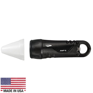 Princeton Tec Amp 1L w/ White Cone - Black [A90LBC-BK] - BuoyMart.com  Flashlights Princeton Tec