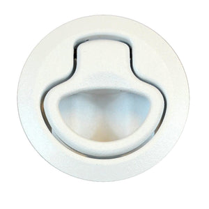 Southco Flush Pull Latch - Pull To Open - Non-Locking White Plastic [M1-63-1] - BuoyMart.com  Latches Southco
