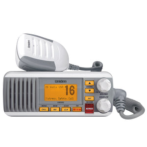 Uniden UM385 Fixed Mount VHF Radio - White [UM385] - BuoyMart.com  VHF - Fixed Mount Uniden